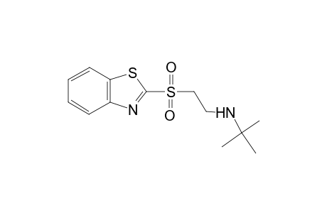 N-[2-(1,3-benzothiazol-2-ylsulfonyl)ethyl]-2-methyl-2-propanamine