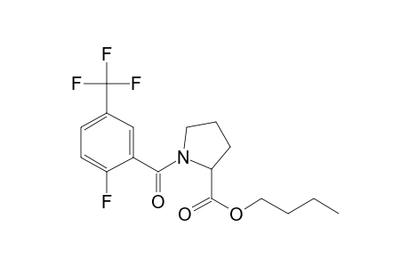 L-Proline, N-(2-fluoro-5-trifluoromethylbenzoyl)-, butyl ester