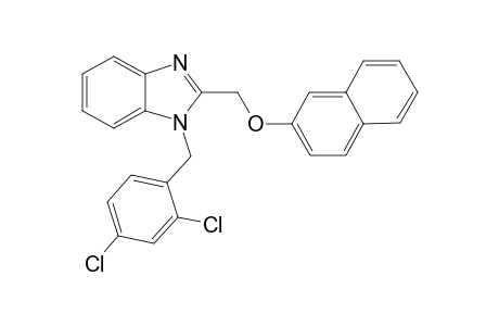 [1-(2,4-dichlorobenzyl)-1H-benzimidazol-2-yl]methyl 2-naphthyl ether