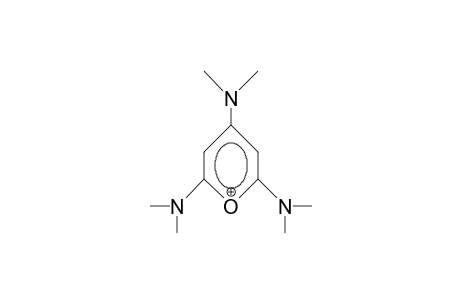 2,4,6-Tris(dimethylamino)-pyrylium cation