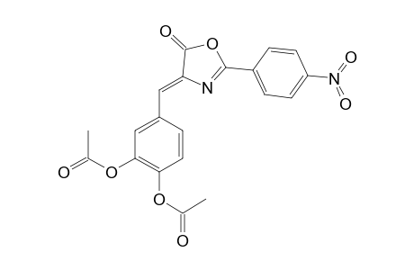 4-(3,4-Diacetoxybenzylidene)-2-(4-nitrophenyl)-2-oxazolin-5-one