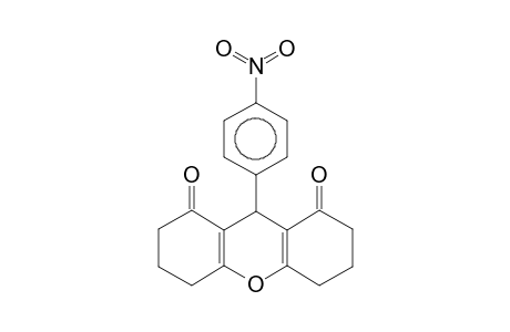 9-(4-Nitrophenyl)-3,4,5,6,7,9-hexahydro-1H-xanthene-1,8(2H)-dione