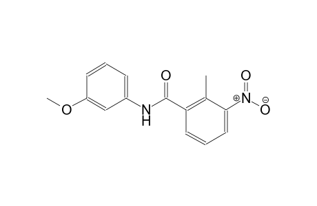 N-(3-methoxyphenyl)-2-methyl-3-nitrobenzamide