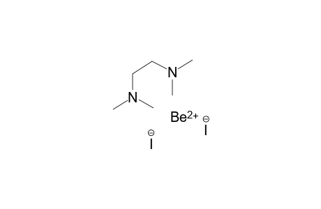 Beryllium(II) N,N,N',N'-tetramethylethane-1,2-diamine diiodide
