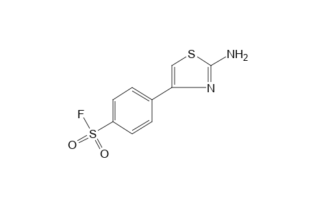 p-(2-amino-4-thiazolyl)benzenesulfonyl fluoride
