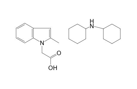 2-methylindole-1-acetic acid, compound with dicyclohexylamine(1:1)