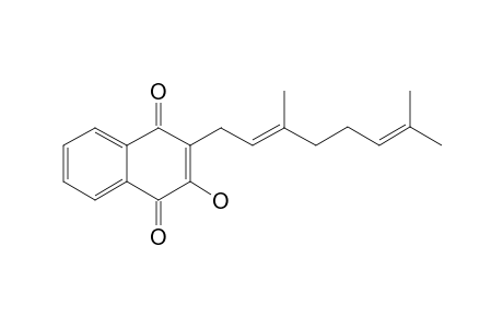 2-HYDROXY-3-GERANYL-1,4-NAPHTHOQUINONE
