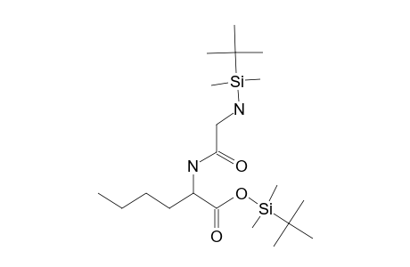 Glycylnorleucine, 2tbdms derivative