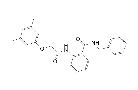N-benzyl-2-{[(3,5-dimethylphenoxy)acetyl]amino}benzamide