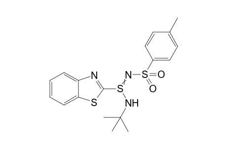 2-Benzothiazolyl-N-(p-toluenesulfonyl)-sulfinimidoyl tert-Butylamide