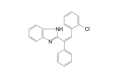 2-[(Z)-2-(2-chlorophenyl)-1-phenylethenyl]-1H-benzimidazole