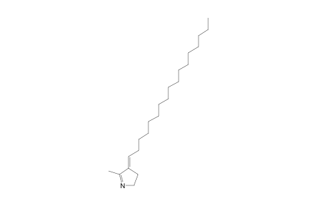 LANOPYLIN-B1;(3E)-HEXADECYLMETHYLIDENE-2-METHYL-1-PYRROLINE