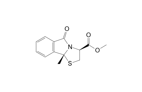 (3S,9bR)-3-Methyl-9b-methyl-2,3-dihydro-9bH-thiazolo[2,3-a]isoindolin-5-on-3-carboxylate