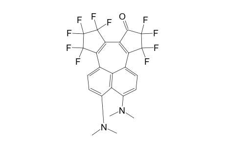 3,4-BIS-(DIMETHYLAMINO)-7,7,8,8,9,9,11,11,12,12-DECAFLUORO-8,9,11,12-TETRAHYDRO-7-H-DICYCLOPENTA-[4.5:6.7]-CYCLOHEPTA-[1.2.3-IJ]-NAPHTHALEN-10-ONE