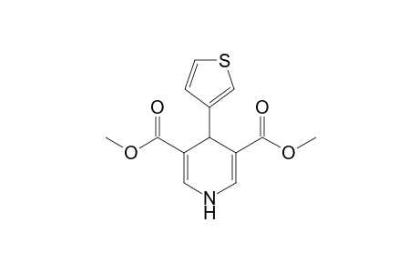 Pyridine-3,5-dicarboxylic acid, 1,4-dihydro-4-(3-thienyl)-, dimethyl ester