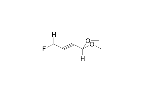 4,4-DIETHOXY-1-FLUORO-2-BUTYNE