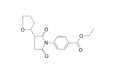 Benzoic acid ethyl ester, 4-[2,5-dioxo-3-(tetrahydrofuran-2-yl)pyrrolidin-1-yl]-