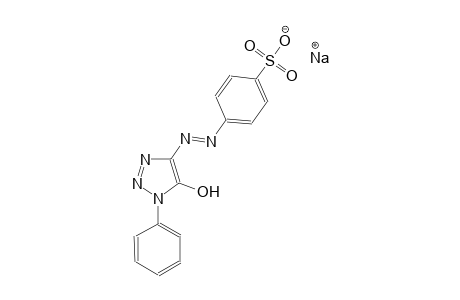 sodium 4-[(E)-(5-hydroxy-1-phenyl-1H-1,2,3-triazol-4-yl)diazenyl]benzenesulfonate