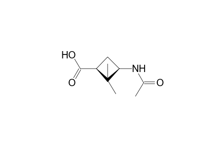 (1S,3R)-(+)-3-(2-Acetamido)-2,2-dumethylcyclobutanecarboxylic acid