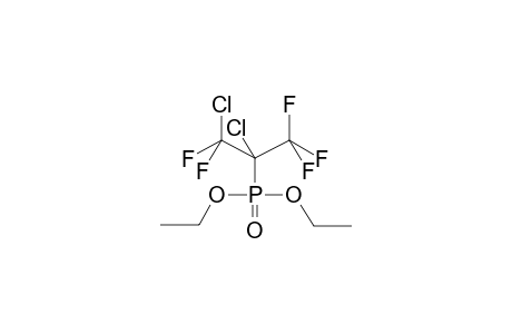 O,O-DIETHYL(ALPHA,BETA-DICHLOROPENTAFLUOROISOPROPYL)PHOSPHONATE