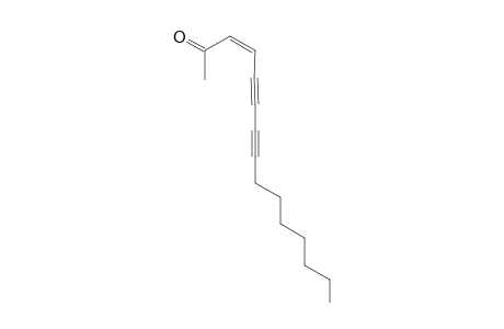 MONTIPORYNE-B;(Z)-3-PENTADECENE-5,7-DIYN-2-ONE