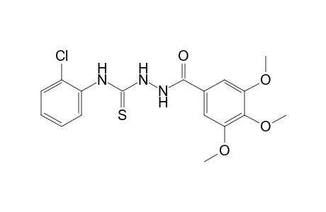 4-(o-chlorophenyl)-3-thio-1-(3,4,5-trimethoxybenzoyl)semicarbazide