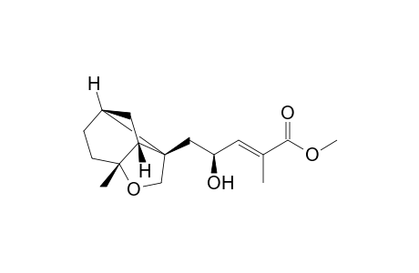 Methyl (1'R,4'S,4S,6'R,7'S)-(E)-4-Hydroxy-2-methyl-5-(1'-methyl-9'-oxatricyclo[4.3.0.0(4,7)]non-7'-yl)-2-pentenoate