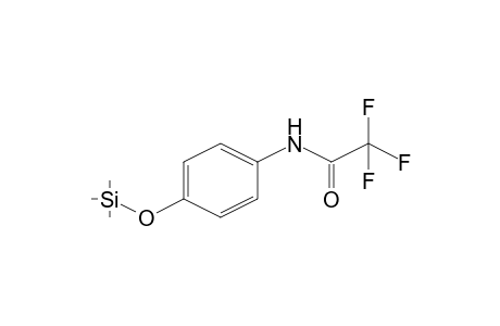 Phenol, 4-(trifluoroacetamino)-O-(trimethylsilyl)-