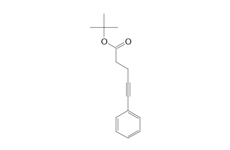 5-Phenylpent-4-ynoic acid - t-butyl ester