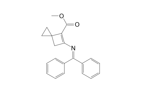 Methyl 5-(diphenylmethyleneamino)spiro[2.3]hex-4-ene-4-carboxylate