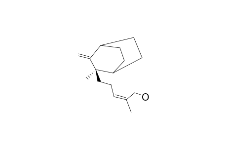 5-(2-METHYL-3-METHYLEN-BICYCLO-[2.2.2]-OCTAN-2-YL)-2-METHYL-PENT-2-ENOL;(Z)-HOMO-BETA-SANTALOL