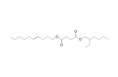 Succinic acid, 2-ethylhexyl dec-4-en-1-yl ester