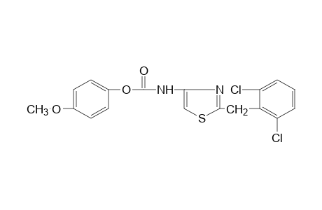 2-(2,6-dichlorobenzyl)-4-thiazolecarbamic acid, p-methoxyphenyl ester