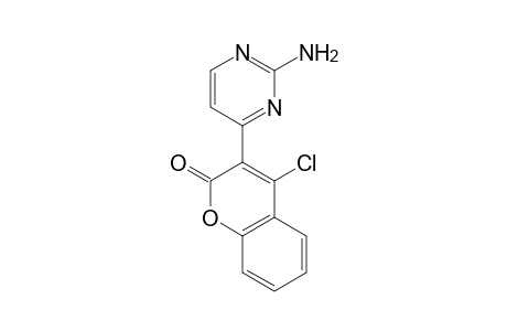 3-(2-Aminopyrimidin-4-yl)-4-chlorocoumarin