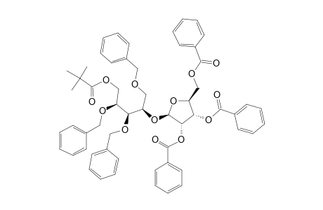 2-O-(2,3,5-TRI-O-BENZOYL-BETA-D-RIBOFURANOSYL)-1,3,4-TRI-O-BENZYL-5-O-PIVALOYL-D-RIBITOL