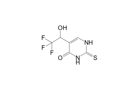 2-sulfanylidene-5-(2,2,2-trifluoro-1-hydroxyethyl)-1H-pyrimidin-4-one