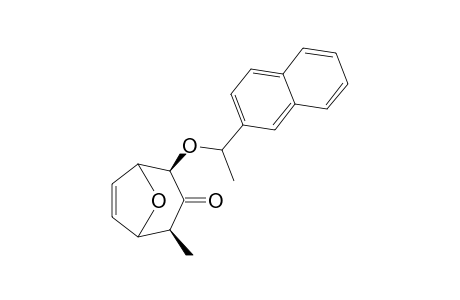 2.beta.-(1-Naphth-2-ylethoxy)-4.beta.-methyl-8-oxabicyclo[3.2.1]oct-6-en-3-one