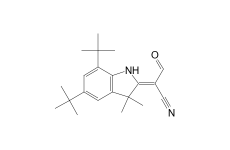 Propanenitrile, 2-[5,7-bis(1,1-dimethylethyl)-1,3-dihydro-3,3-dimethyl-2H-indol-2-ylidene]-3-oxo-