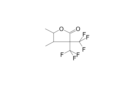 2,2-BIS(TRIFLUOROMETHYL)-3,4-DIMETHYL-4-BUTANOLIDE