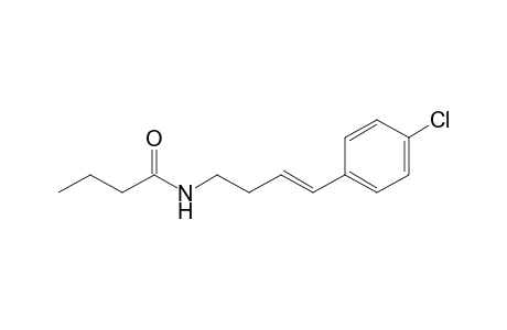 N-[(4-Chlorophenyl)-3(E)-butenyl]butylamide