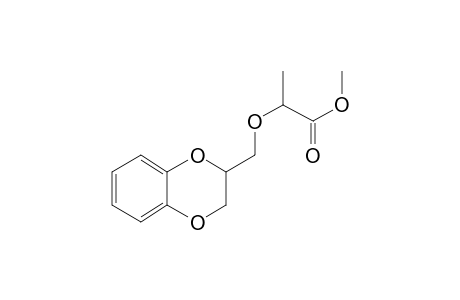 Methyl 2-(2,3-dihydro-1,4-benzodioxin-2-ylmethoxy)propanoate