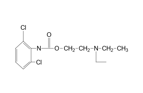 2,6-dichlorocarbanilic acid, 2-(diethylamino)ethyl ester