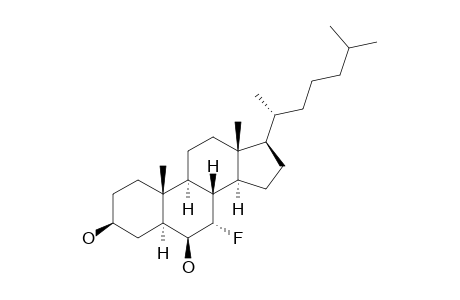 (3S,5S,6S,7S,8S,9S,10R,13R,14S,17R)-17-[(1R)-1,5-dimethylhexyl]-7-fluoro-10,13-dimethyl-2,3,4,5,6,7,8,9,11,12,14,15,16,17-tetradecahydro-1H-cyclopenta[a]phenanthrene-3,6-diol