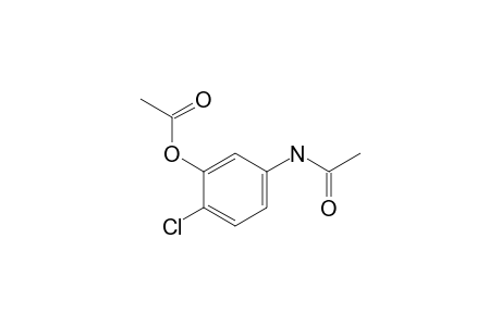 1-Chloro-2-acetoxy-4-acetylaminobenzene