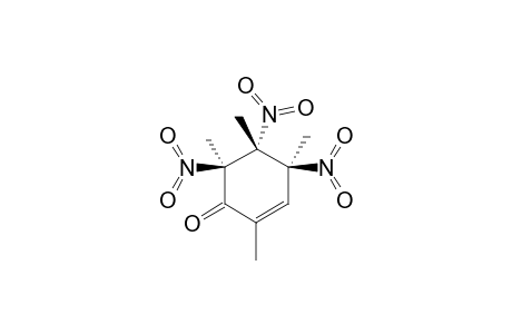 2,4,5,6-TETRAMETHYL-R-4,T-5,C-6-TRINITROCYCLOHEX-2-ENONE