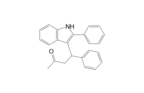 4-Phenyl-4-(2-phenyl-1H-indol-3-yl)-2-butanone