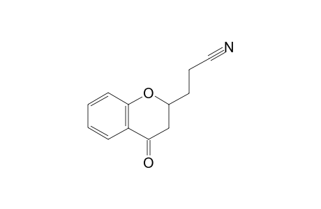 3-(4-Oxochroman-2-yl)propanenitrile