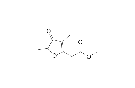 5-Methoxycarbonylmethyl-2,4-dimethyl-3(2H)furanone