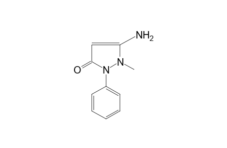 3-amino-2-methyl-1-phenyl-3-pyrazolin-5-one