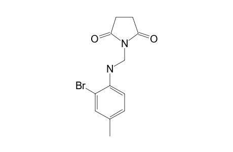 SUCCINIMIDE, N-//2-BROMO- P-TOLUIDINO/METHYL/-,